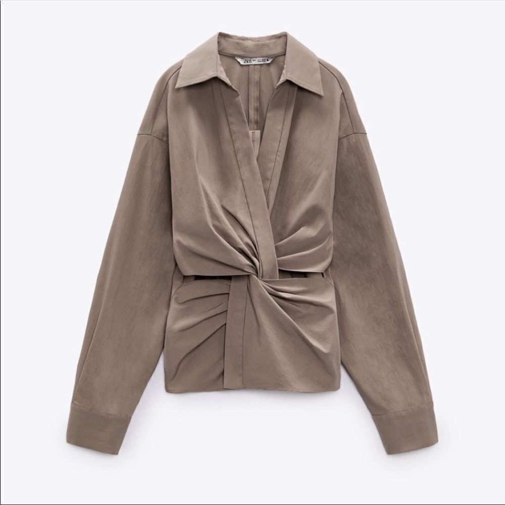 Zara cut out shirt - Picture 9 of 10